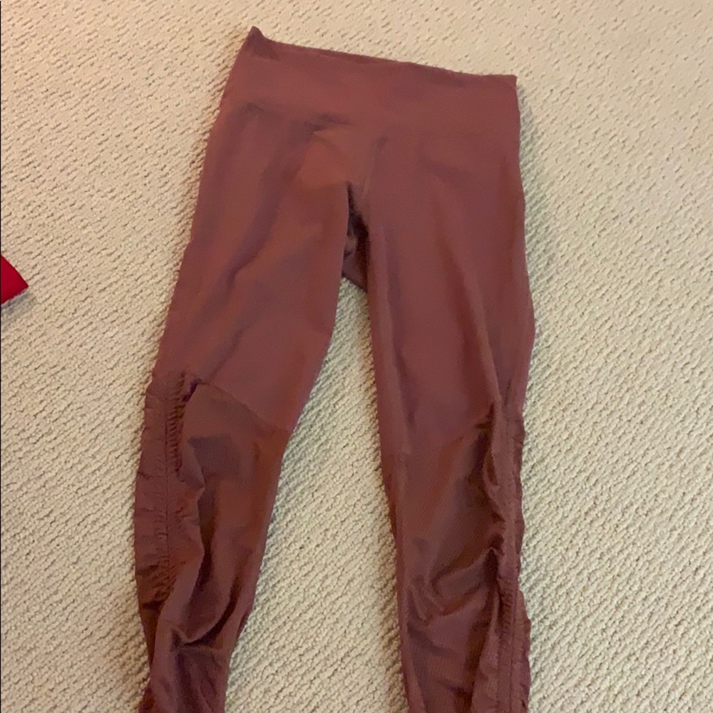pink/mauve full length legging